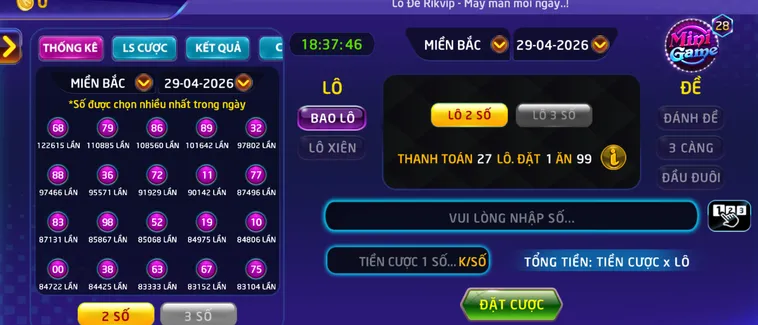 Lô Đề 1 Ăn 900 Tại RikVip Đỉnh Cao Tỷ Lệ Thưởng Với Cơ Hội Đổi Đời