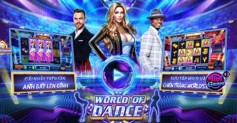 Nổ Hũ World Of Dance Tại RikVip Siêu Phẩm Giải Trí Kết Hợp Âm Nhạc Đỉnh Cao