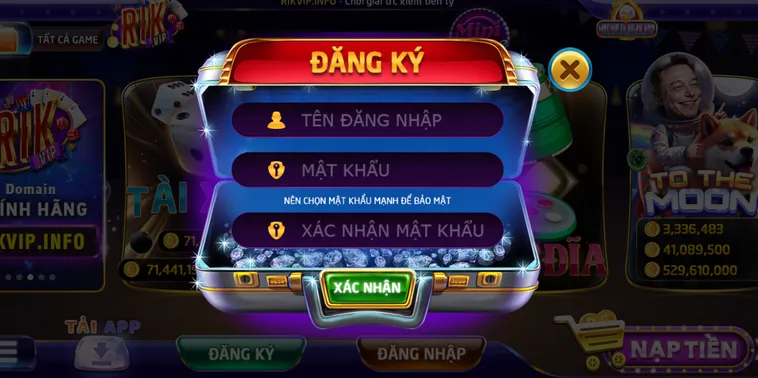 Đăng Ký RikVip Nhanh Chóng Mở Ra Thế Giới Giải Trí Đỉnh Cao Hấp Dẫn