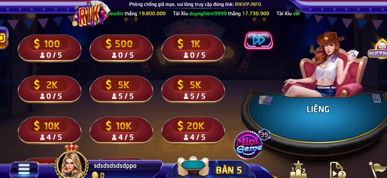 Liêng Tại RikVip Trải Nghiệm Cá Cược Bài Tố Đỉnh Cao Đầy Hào Hứng Hiện Nay