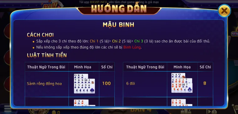 Mậu Binh Tại RikVip Sảnh Cược Đỉnh Cao Cho Cộng Đồng Game Thủ Đam Mê Sắp Xếp