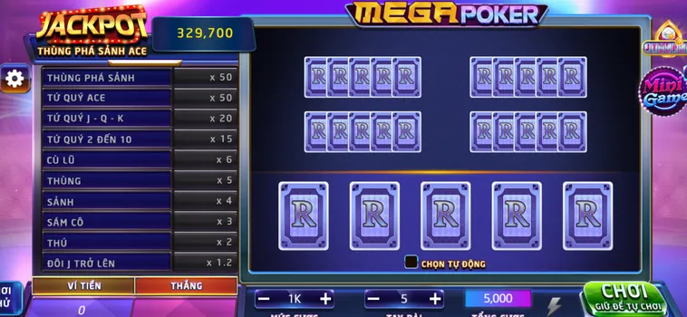Mega Poker Tại RikVip Đỉnh Cao Đấu Trí Với Những Giải Thưởng Siêu Khổng Lồ