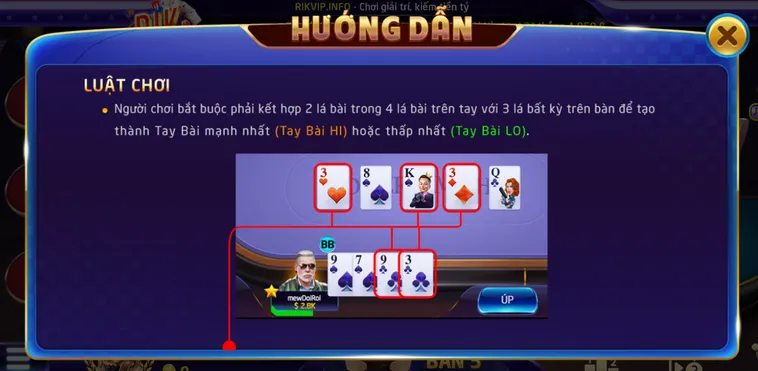 Omaha Poker 6 Tại RikVip Đỉnh Cao Chinh Phục Những Chiến Thắng Vang Dội Nhất Thế Giới