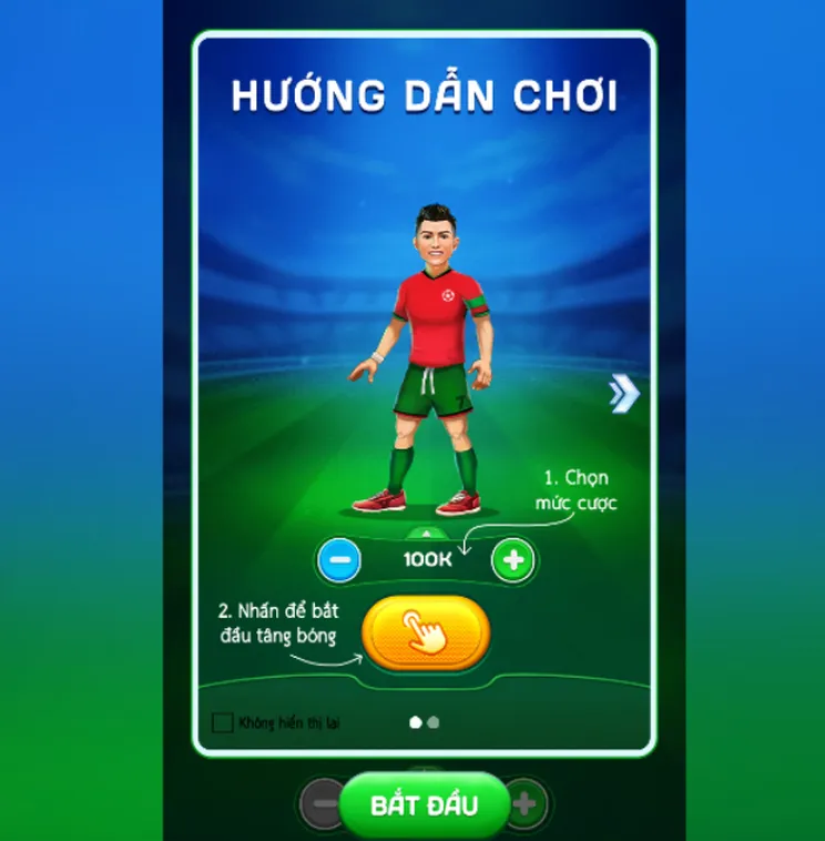 Minigame Tâng Bóng Tại RikVip Đỉnh Cao Chinh Phục Những Kỷ Lục Điểm Số Khủng