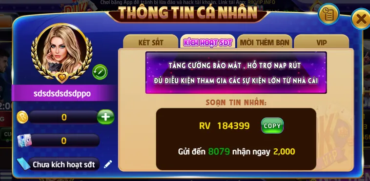 Bảo Mật Tài Khoản Của Bạn Tuyệt Đối An Toàn Bằng Cách Kích Hoạt Thông Tin Bảo Mật